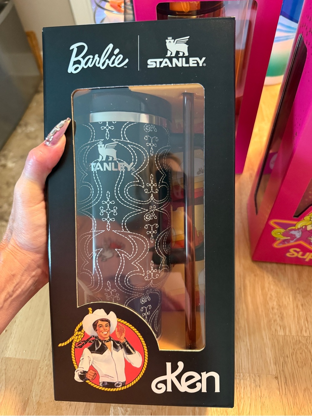 Stanley Black Ken Patterned Travel Tumbler